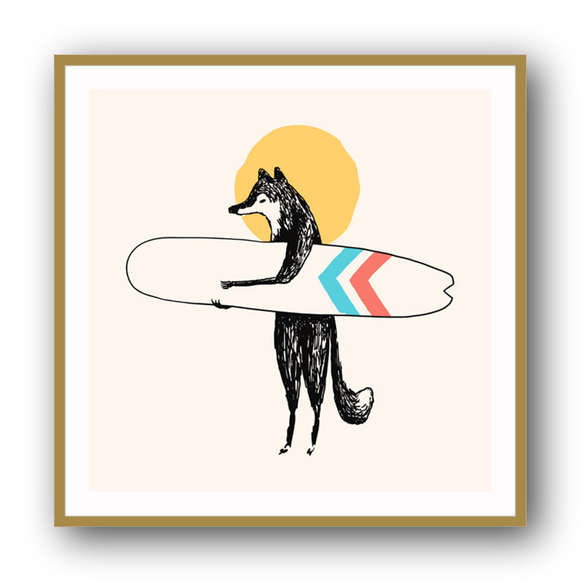 Here Comes the Sun Wall Art